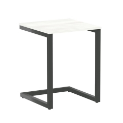 Стол письменный Рива HOME OFFICE VR.SP-2-58 Снежная Платина/Антрацит металл