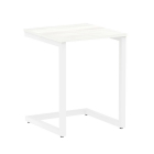 Стол письменный Рива HOME OFFICE VR.SP-2-58 Белый/Белый металл