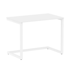 Стол письменный Рива HOME OFFICE VR.SP-2-98 Белый Бриллиант/Белый металл