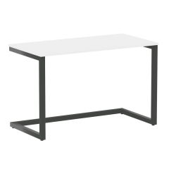 Стол письменный Рива HOME OFFICE VR.SP-2-118 Белый Бриллиант/Антрацит металл