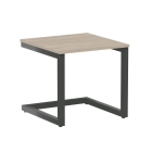 Стол письменный Рива HOME OFFICE VR.SP-2-58.G Дуб Аттик/Антрацит металл