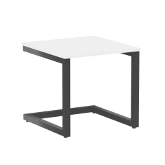 Стол письменный Рива HOME OFFICE VR.SP-2-58.G Белый Бриллиант/Антрацит металл