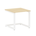 Стол письменный Рива HOME OFFICE VR.SP-2-58.G Акация Лорка/Белый металл