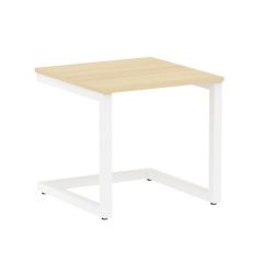 Стол письменный Рива HOME OFFICE VR.SP-2-58.G Акация Лорка/Белый металл