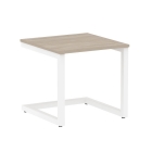 Стол письменный Рива HOME OFFICE VR.SP-2-58.G Серый/Белый металл