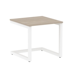 Стол письменный Рива HOME OFFICE VR.SP-2-58.G Серый/Белый металл