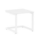 Стол письменный Рива HOME OFFICE VR.SP-2-58.G Белый Бриллиант/Белый металл