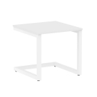 Стол письменный Рива HOME OFFICE VR.SP-2-58.G Белый/Белый металл