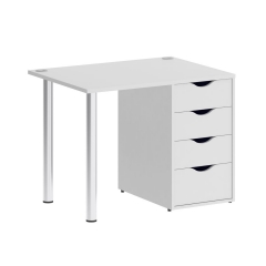 Стол письменный Рива HOME OFFICE VR.SP-3-98.4 Белый