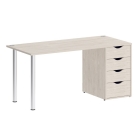 Стол письменный Рива HOME OFFICE VR.SP-3-158.4 Денвер Светлый