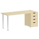 Стол письменный Рива HOME OFFICE VR.SP-3-178.4 Клен