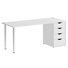 Стол письменный Рива HOME OFFICE VR.SP-3-178.4 Белый