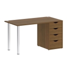 Стол письменный Рива HOME OFFICE VR.SP-3-138.1 Орех Гварнери