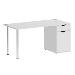 Стол письменный Рива HOME OFFICE VR.SP-3-158.1 Белый