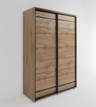 Шкаф-купе 2-х дверный Акцент Купе Акцент-Лайт Д3 1200х600 Дуб крафт золотой