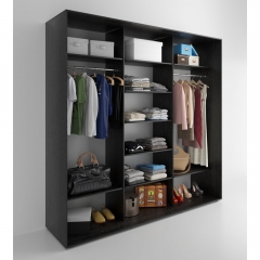 Шкаф-купе 3-х дверный Акцент Купе Акцент-Лайт Д3 2100х600 Венге