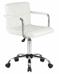 Офисное кресло для персонала DOBRIN DOBRIN TERRY Белый