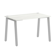 Стол письменный Рива HOME OFFICE VR.SP-3-118.A Снежная Платина/Серый металл