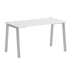 Стол письменный Рива HOME OFFICE VR.SP-3-138.A Белый Бриллиант/Серый металл