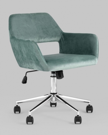 Стул офисный Stool Group Ross велюр Оливковый