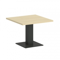 Стол журнальный квадратный Рива HOME OFFICE VR.SP-5-60.2G Клен/Антрацит металл