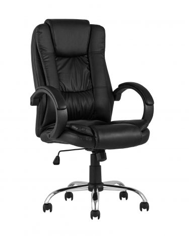 Компьютерное кресло Stool Group TopChairs Atlant экокожа Черное