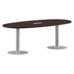 Конференц-стол на 6-8 человек Skyland IMAGO ПРГ-3 Венге Магия-белый