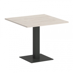 Стол журнальный квадратный Рива HOME OFFICE VR.SP-5-90.2 Денвер Светлый/Антрацит металл