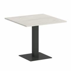 Стол журнальный квадратный Рива HOME OFFICE VR.SP-5-90.2 Дуб Наварра/Антрацит металл