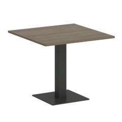 Стол журнальный квадратный Рива HOME OFFICE VR.SP-5-90.2 Металлик/Антрацит металл