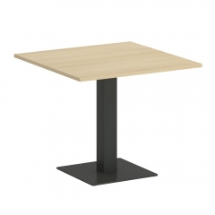 Стол журнальный квадратный Рива HOME OFFICE VR.SP-5-90.2 Серый/Антрацит металл