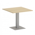 Стол журнальный квадратный Рива HOME OFFICE VR.SP-5-90.2 Акация Лорка/Серый металл