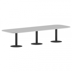 Конференц-стол на 10-12 человек Skyland IMAGO ПРГ-7 Белый-антрацит