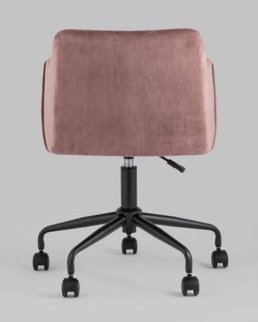 Стул офисный Stool Group Jamal велюр Розовый