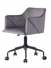 Стул офисный Stool Group Jamal велюр Серый