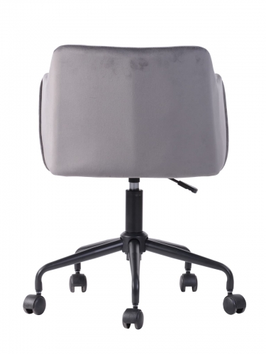 Стул офисный Stool Group Jamal велюр Серый