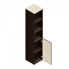 Шкаф для документов узкий Альтерна Р.П-2 Венге/Дуб