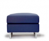 Пуф Unital Домино 6.1 Темно-синий экокожа