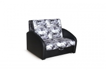 Диван-кровать Мебельград Оливер Стандарт Москва серый Домус черный