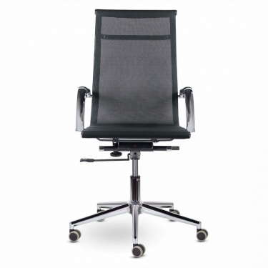 Кресло офисное BRABIX BRABIX PREMIUM Net EX-533 хром Черный