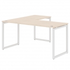 Стол угловой правый Skyland XTEN-Q XQCT 1615 R Бук Тиара Белый