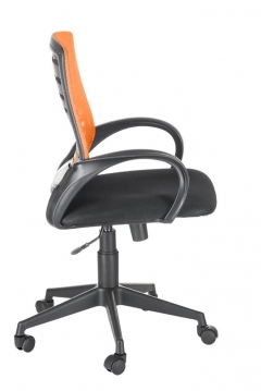 Кресло OLSS Ирис люкс TW Черный-оранжевый