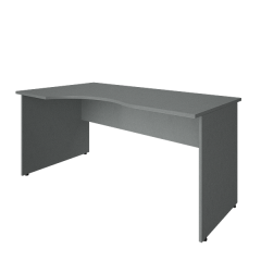 Стол криволинейный левый Рива Riva А.СА-1 Л Серый