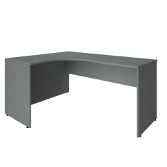 Стол криволинейный левый Рива Riva А.СА-4 Л Серый