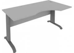 Стол криволинейный правый Рива Riva ПЛ.СА-1 Пр Серый