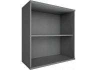 Стеллаж низкий широкий Рива Riva А. СТ-3 Серый