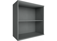 Стеллаж низкий широкий Рива Riva А. СТ-3 Серый