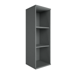 Стеллаж средний узкий Рива Riva А.СУ-2 Серый