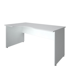 Стол криволинейный левый Рива Riva А.СА-1 Л Белый