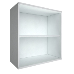 Стеллаж низкий широкий Рива Riva А. СТ-3 Белый